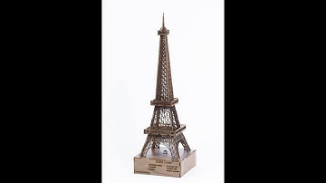 Hướng dẫn lắp tháp Eiffel Tabi gears