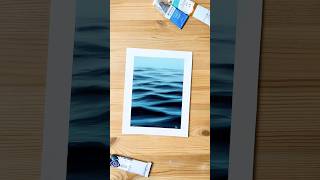 Paint ocean with me 🙌🌊 #shorts #artinspiration #artmotivation #oilpainting #oilart #oceanlover #art