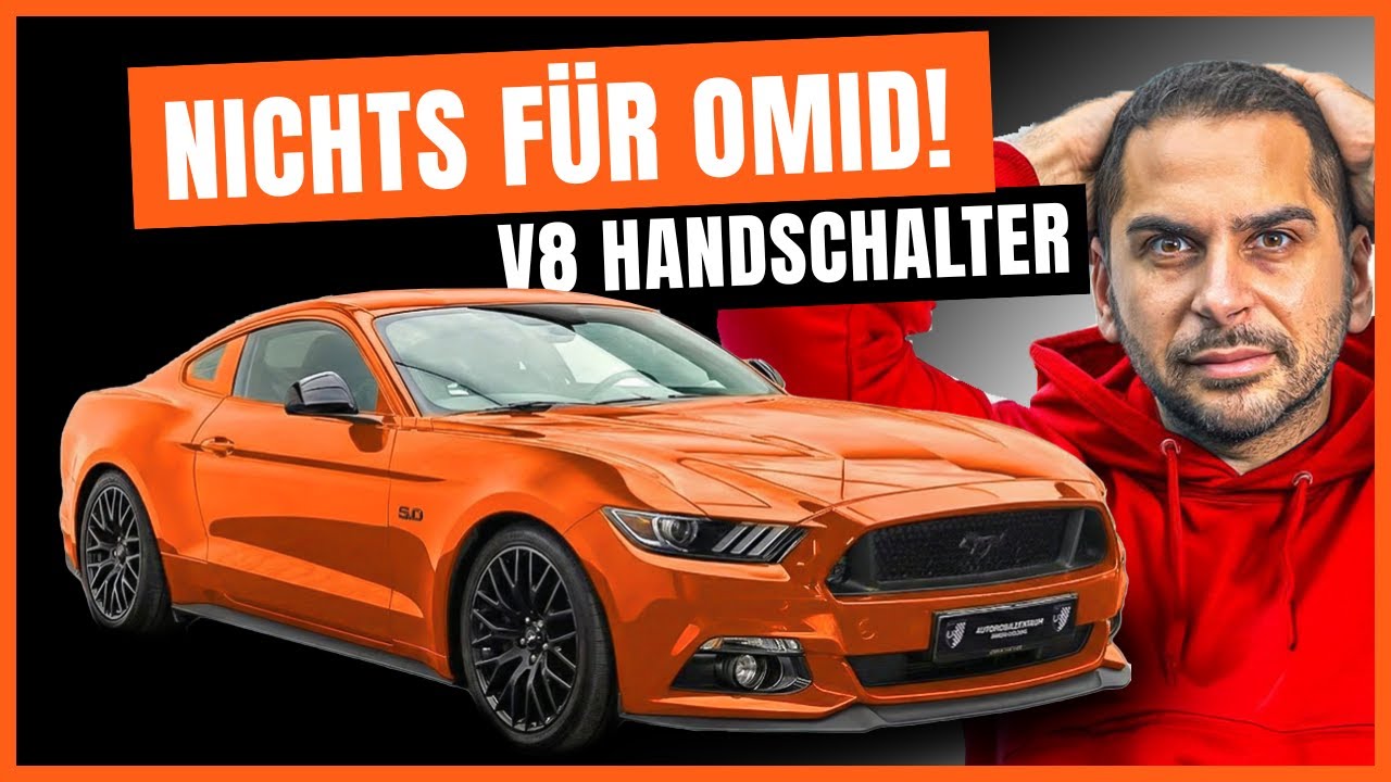Mustang V8 Sound ist brutal doch Omid fragt sich, wer sowas freiwillig fährt!