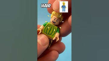 How to build LEGO Harold from CAPTAIN UNDERPANTS! #music #dogman #captainunderpants