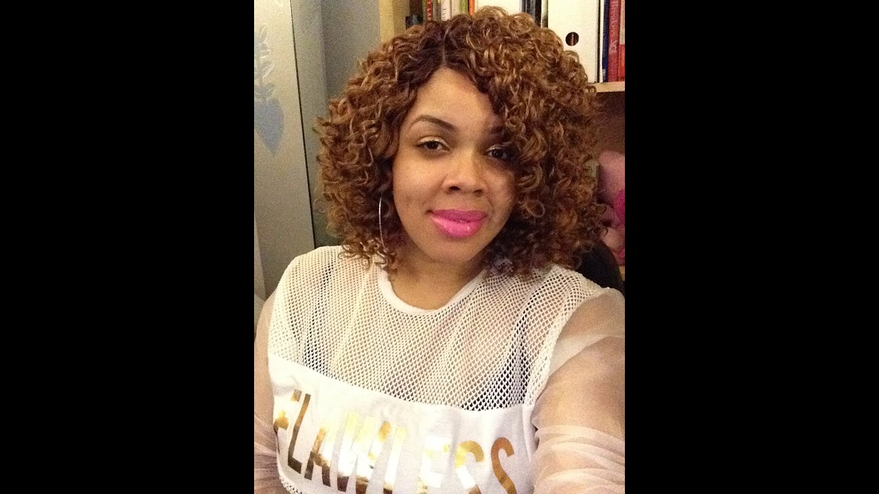 Janet Collection Natural Super Flow Deep Part Lace Wig Bohemian