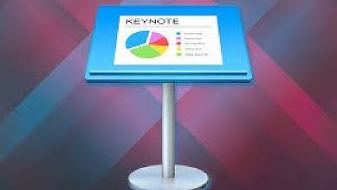 Adding Image, Change font and change text color in Keynote