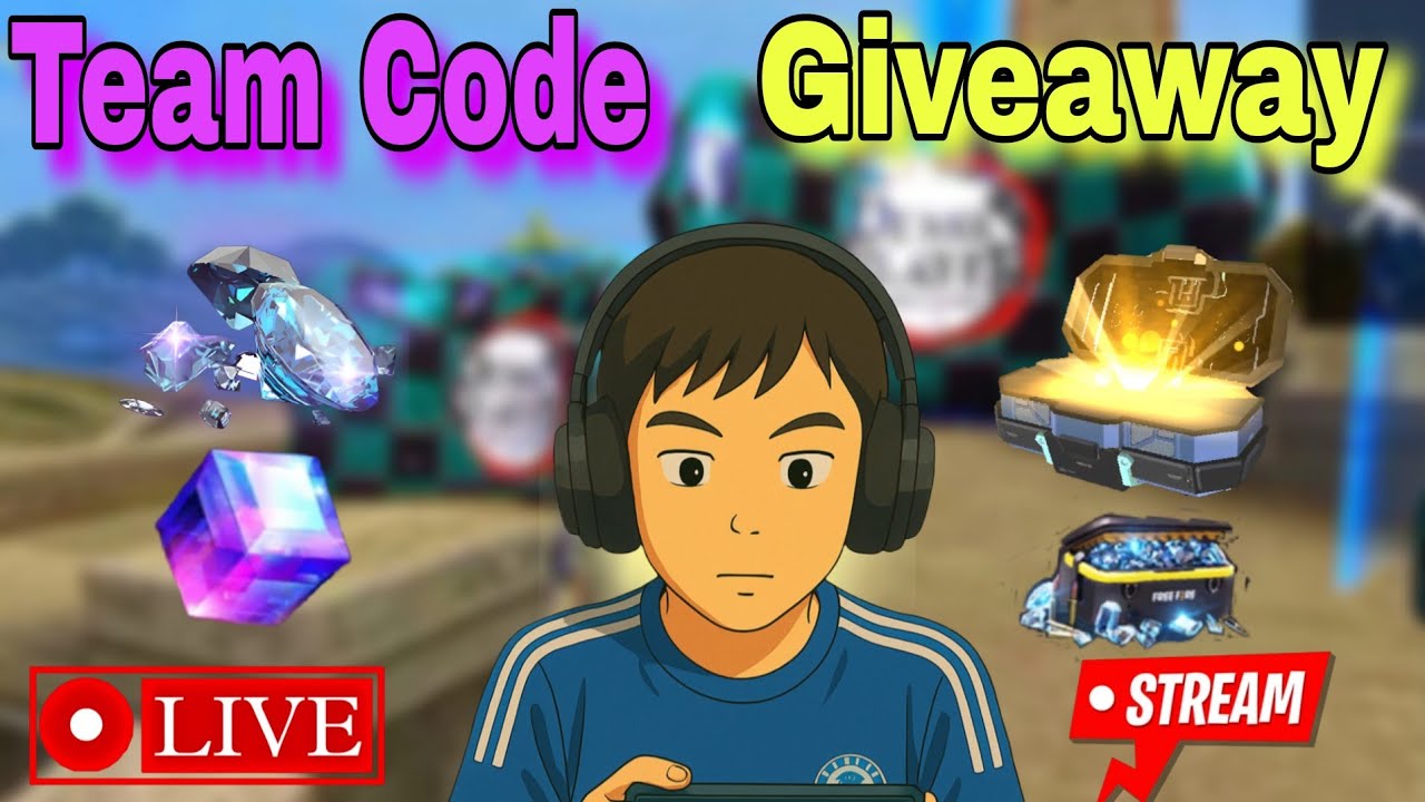 ZRX 94 Gaming Is Live Team Code Giveaway Uid Chek 🤩😍🤩😍🤩 - YouTube