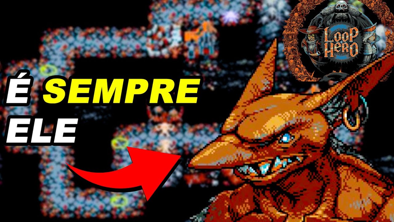 O MAIOR INIMIGO DO JOGO | GAMEPLAY LOOP HERO | FARMANDO RECURSOS