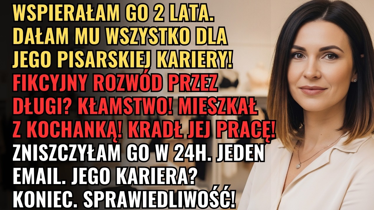 Mąż Poprosił O Fikcyjny Rozwód Przez Długi 😱 Odkryłam Że Ma Kochankę I Zniszczyłam Jego Karierę 💥