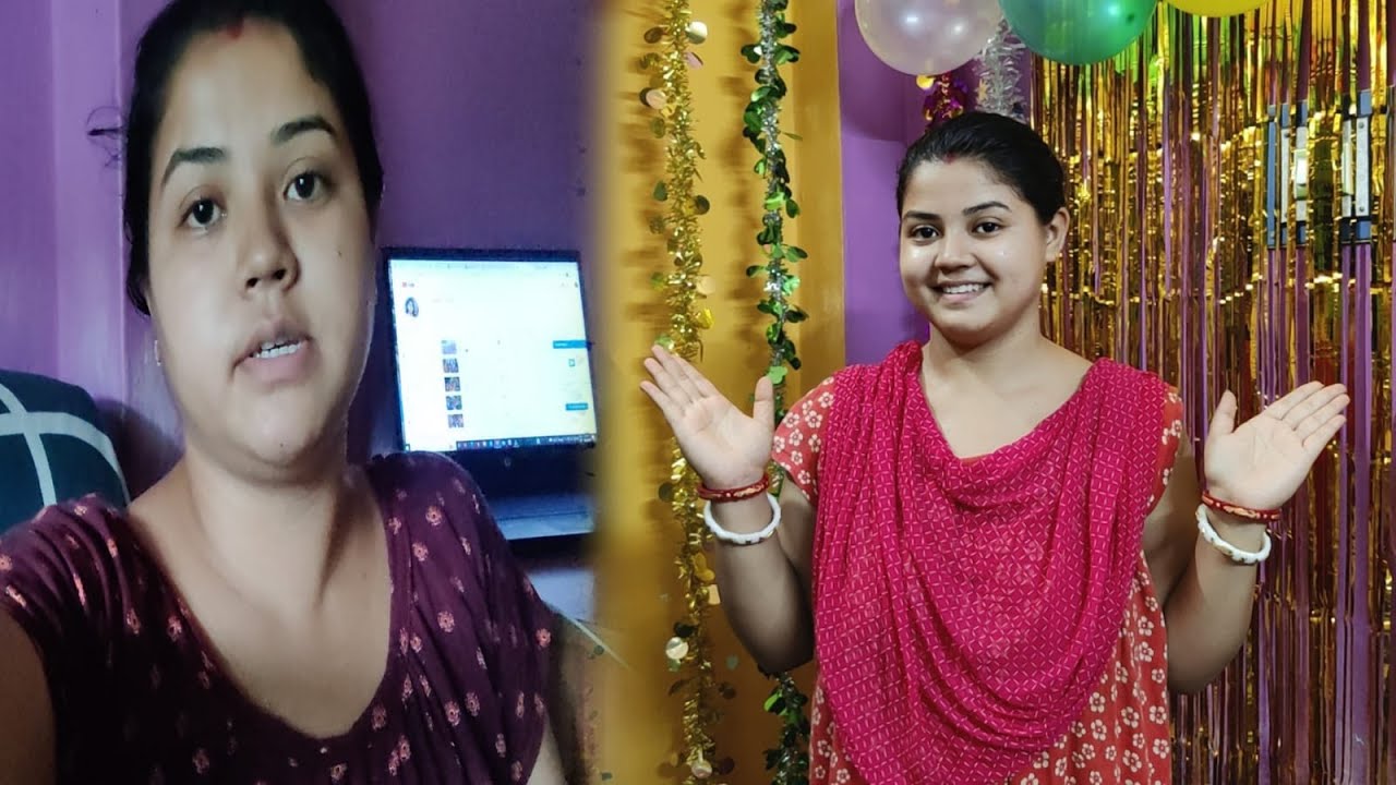 Amra Menei Niyechilam YouTub Journey Akhanei Sesh Hoye Gelo Hoyto || কৃষাণুর জন্মদিনের Decoration