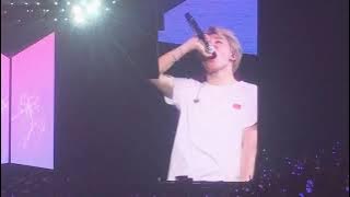 Jimin’s ask UK ARMYs to say “I love you” to Jungkook - 9th October BTS #bts #london Fancam