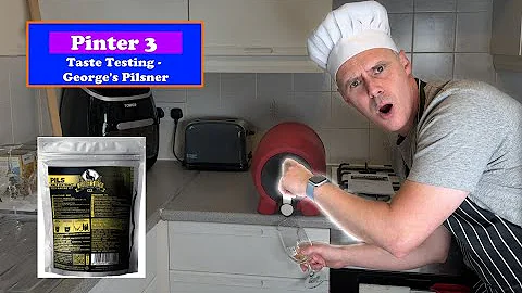 Taste Testing George's Pilsner | Crisp and Refreshing Pinter 3 Brew Review