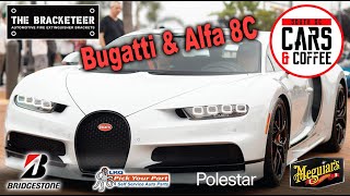 Bugatti Chiron and Alfa 8C show-stoppers - South OC Cars and Coffee.