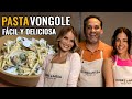 Cómo hacer una Pasta Vongole Fácil y Deliciosa con @michelleposada y @antosports de @morethanmamis