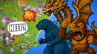 Can a Civilization SURVIVE KAIJUS in WorldBox?