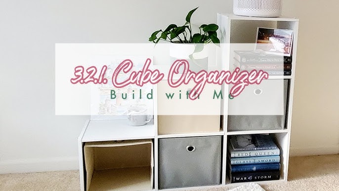 3-2-1 Cube Storage Cabinet, Kids Furniture