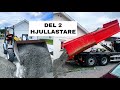 Sommarvloggen - hyr en hjullastare & lägger ut 25 ton grus - [VLOGG #305]