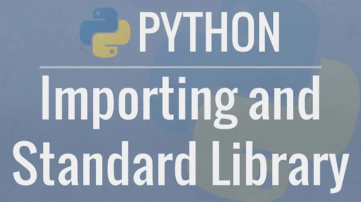 Python Tutorial for Beginners 9: Import Modules and Exploring The Standard Library