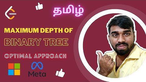 LeetCode | 27. Maximum depth of binary tree | Tamil | Java | DFS