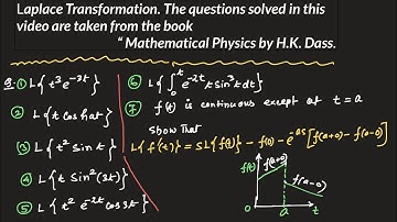 Laplace Transformation Lec-5 Mathematical Physics