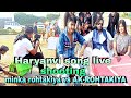 Minka rohtakiya live shooting song  haryanvi song  akrohtakiya