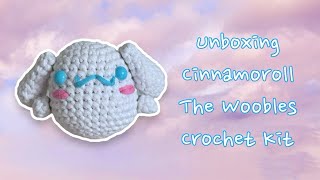 Unboxing Cinnamoroll x The Woolbles Crochet Kit ✨🧶 #crochet #asmr #cinnamoroll #unboxing