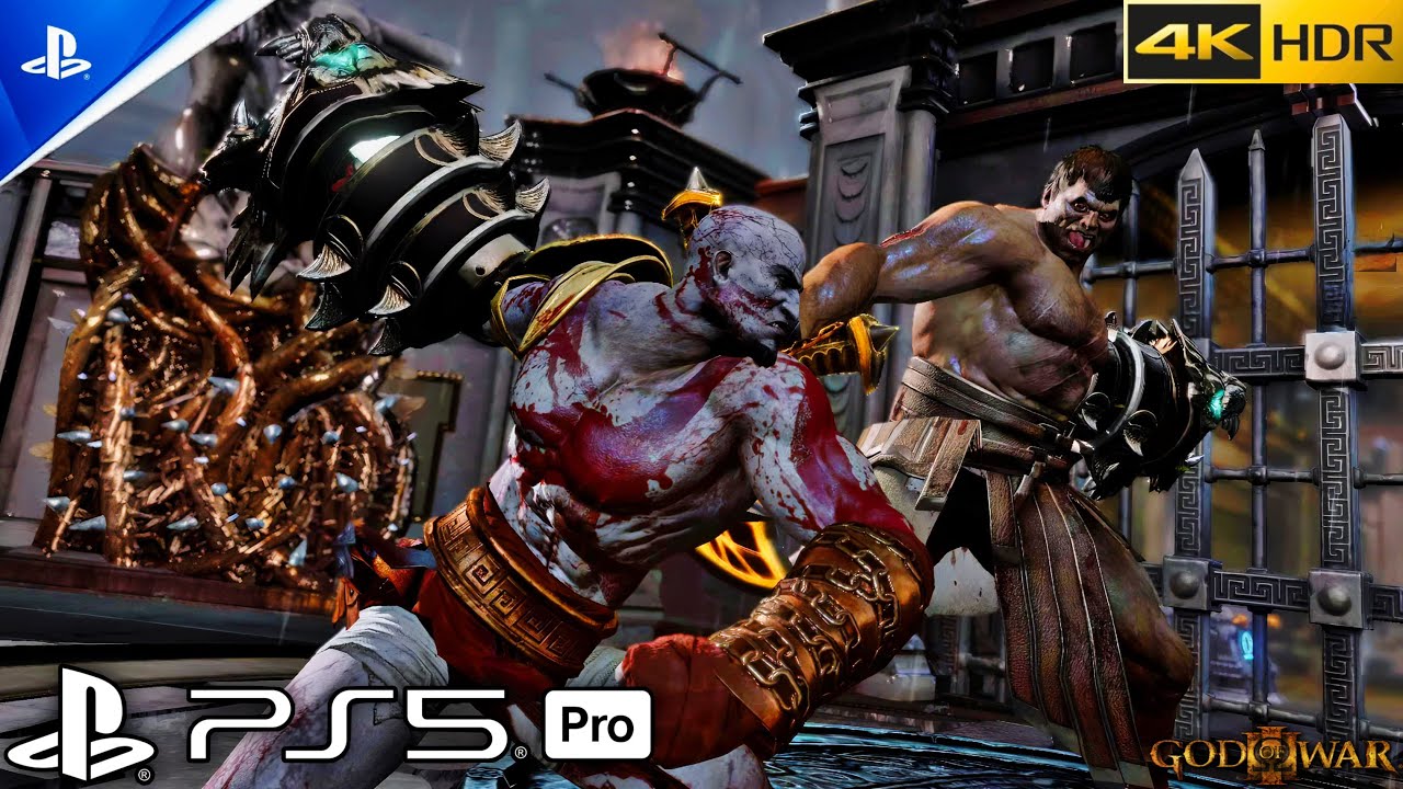 God of War 3 REMASTERED PS5 PRO ULTRA Realistic Graphics Gameplay [4K ...