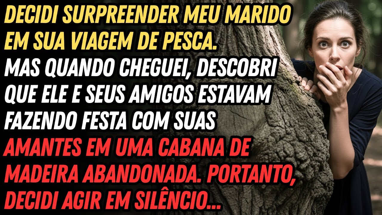 Decidi Surpreender Meu Marido🥰Em Sua Viagem De Pesca. Mas Quando Cheguei🚗🎣Eu Fiquei em Choque...💔