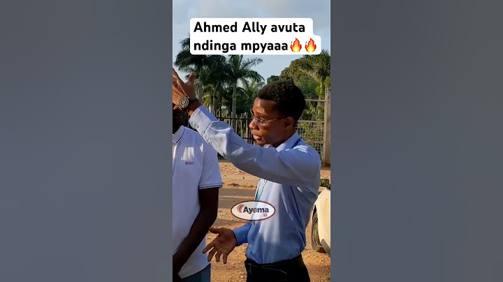 Ahmed Ally avuta ndinga mpyaaaa🔥🔥 #ayomamedia