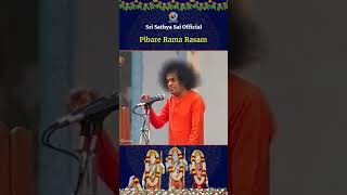 Pibare Rama Rasam | Sathya Sai Baba Singing Rama Bhajan