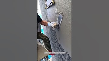 Strengthening Walls: Applying Plaster Over Wire Mesh for Lasting Protection