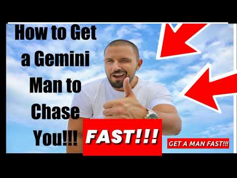 How To Get A Gemini Man to Chase You! -  3 Tricks to Attract A Gemini Man FAST