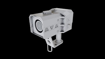 BLENDER CHALLENGE 4: Motion Tracker Ambient Occlusion Render (Part 8)