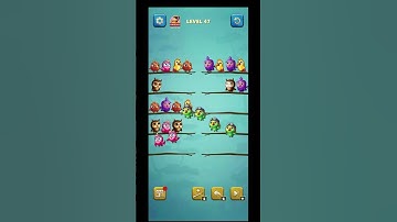 Bird Sort Puzzle_Level 47 #puzzle_daddy