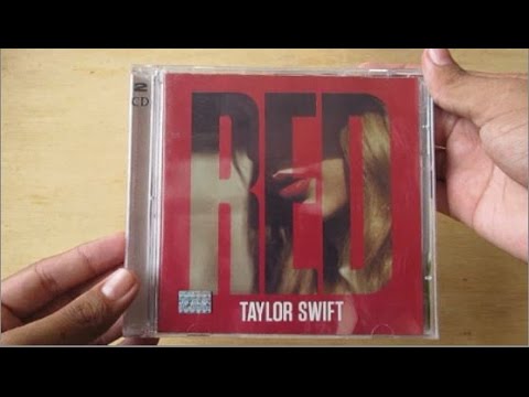 Red Album Deluxe Edition De Taylor Swift Unboxing Cd En Español