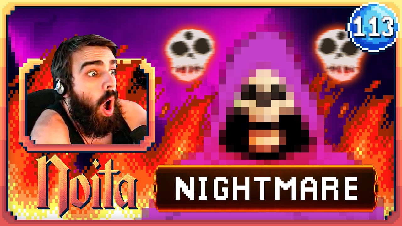 Suffering in Nightmare Mode - Noita [Part 113] - (VOD) - DarkViperAU
