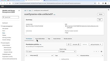 AWS Lambda scan dynamoDB