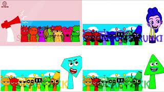 Numberblocks Incredibox Sprunki Occharacter Complationpart20