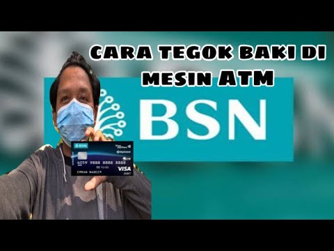 Video: Cara Melihat Baki Kad Bank