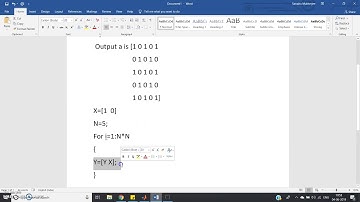 Make a checkerboard matrix in MATLAB