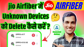 How to Delete/Remove connected devices in jio airfiber | jio airfiber me device delete kaise kare