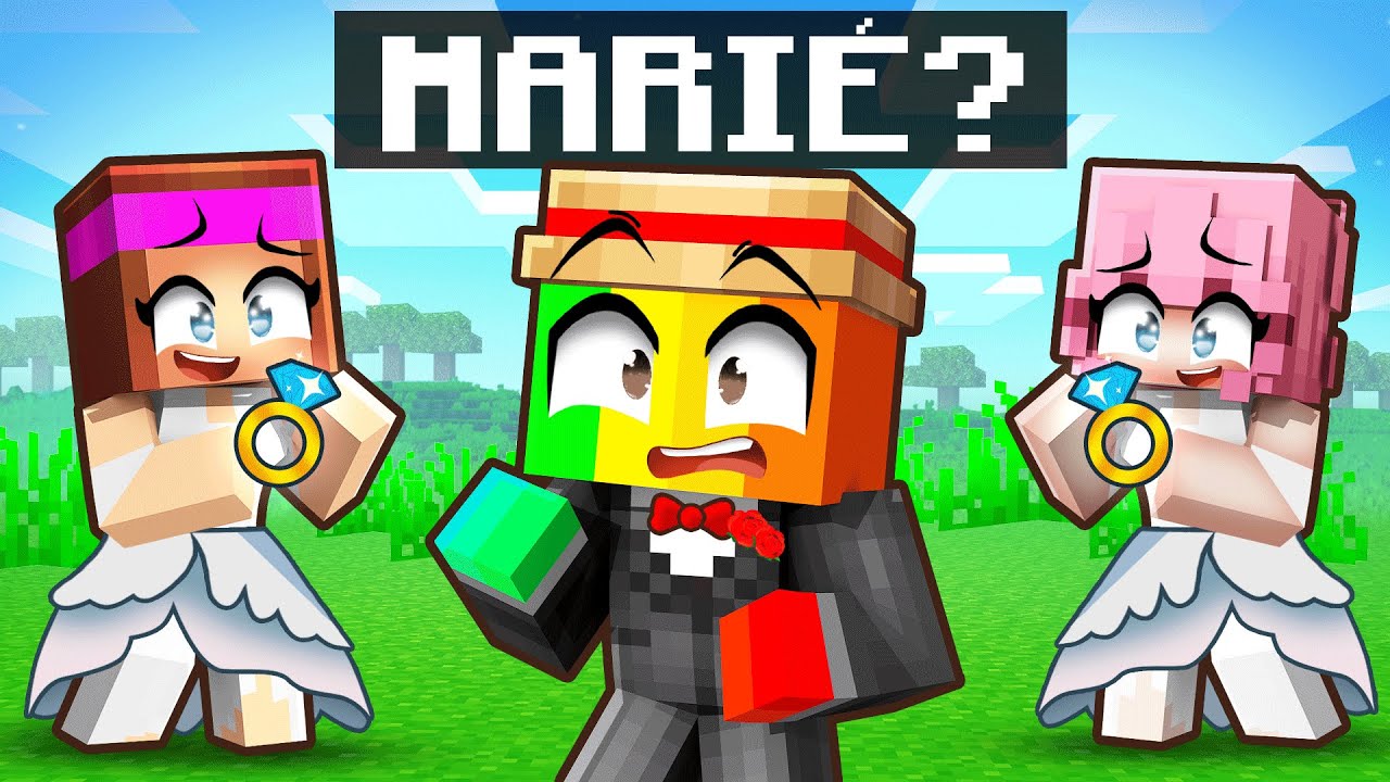 ANNA et LOLA vont MARIER AWARIZ sur Minecraft 