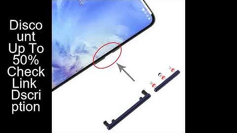 Power Button and Volume Control Button for OnePlus 7 Pro Spare Parts Switch Flex Cable