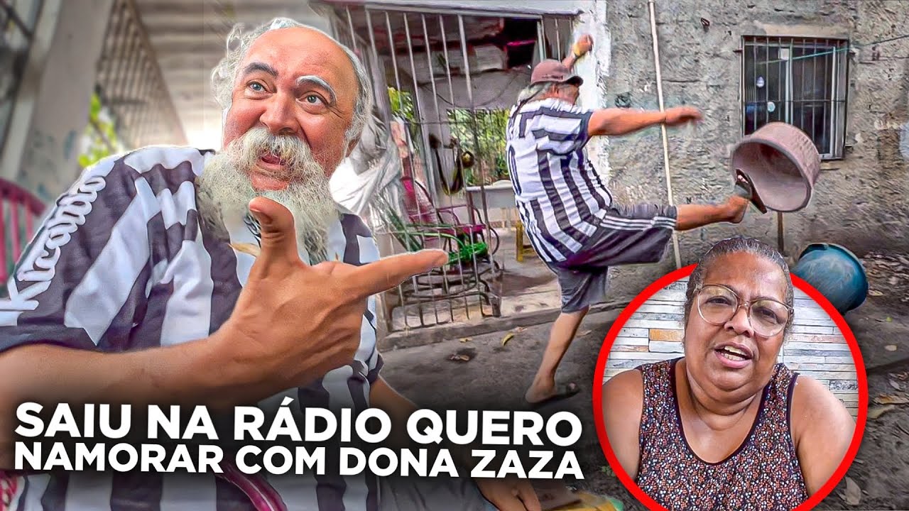 SAIU NA RÁDIO O QUADRO QUERO NAMORAR COM DONA ZAZA | LUIZ DO SOM