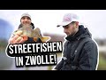 TOTALE CHAOS TIJDENS HET VISSEN IN ZWOLLE!! (ft. debaarzentakelaars en brofishingnl)