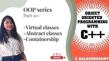 Virtual and abstract classes in C++ (Reference book- OOP with C++ by E Balagurusamy)