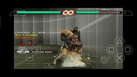 Tekken 6(PPSSPP)|STEVE GATLING GUN COMBO