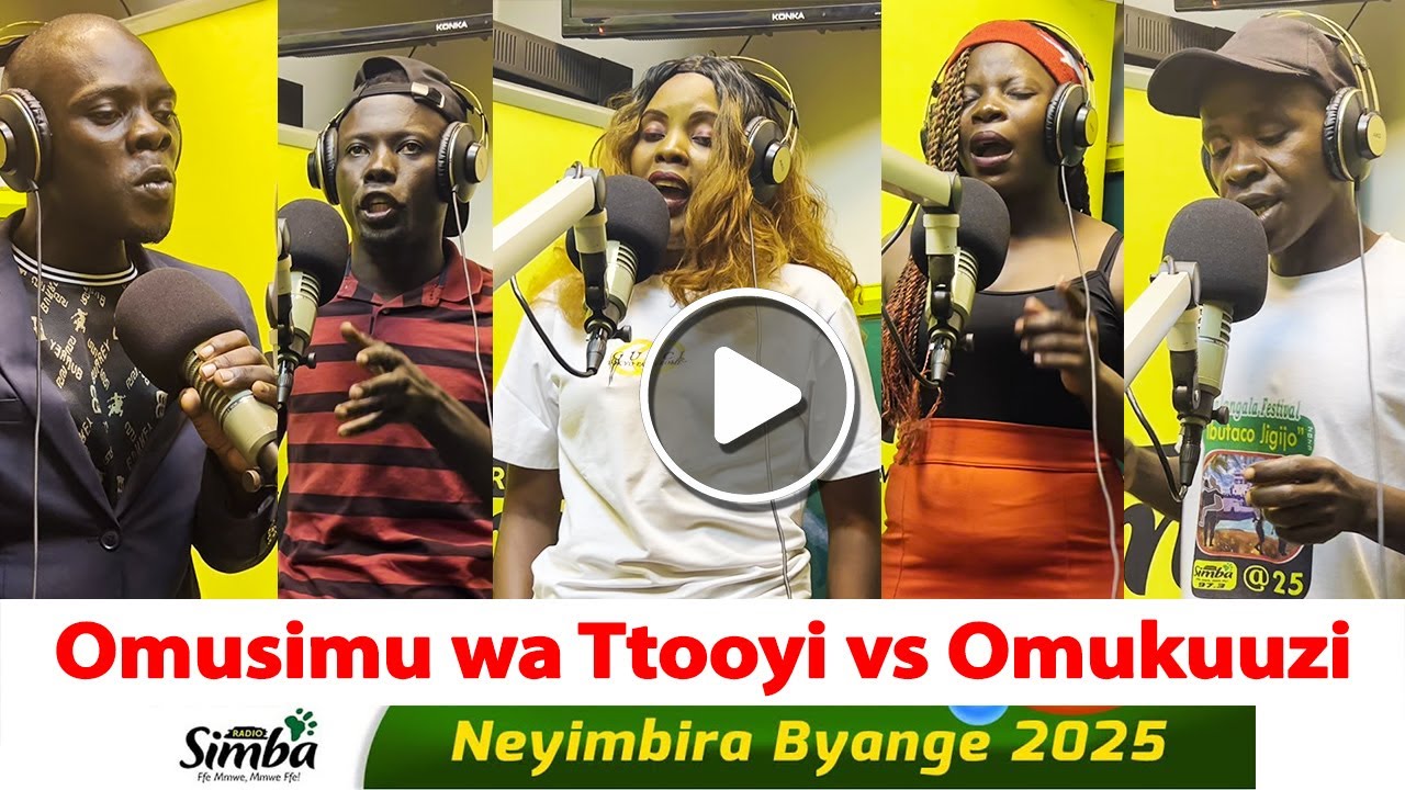 Neyimbira Byange-Taata yali tasaagira ku masomero mabbi agatuma abaana ebizimbisibwa!