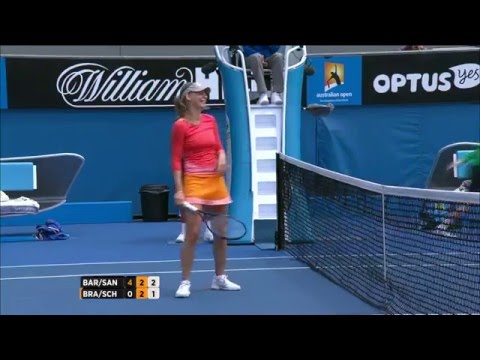 Arantxa Sanchez Vicario Still Throws Everything She Has At Each Point Australian Open 2016 