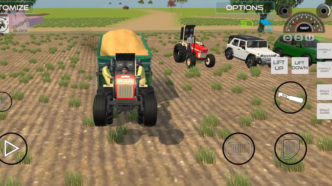 Tractor tochan king videos and indian vechile simulater 3d game 🎯🎮