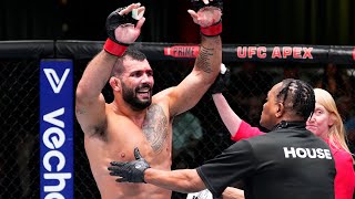 Rodolfo Vieira quer prevalecer no duelo de estilos contra Armen Petrosyan no UFC Vegas 86