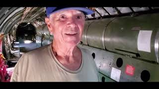 Mike Henniger Tours the KC-97 with Tour Guide Doug Burger