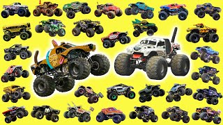Monster Vehicles, Monster Jam Trucks, Monster Jam Truck Racing, Trucks and Vehicles