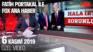 Erdoğan ABD'ye gidecek mi? 6 Kasım 2019 Fatih Portakal ile FOX Ana Haber Resimi